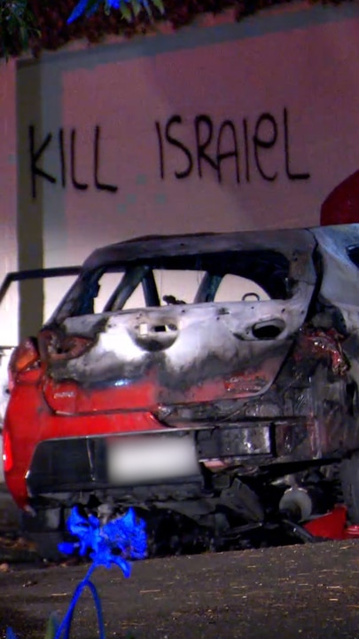 Car torched in anti-Semitic attack