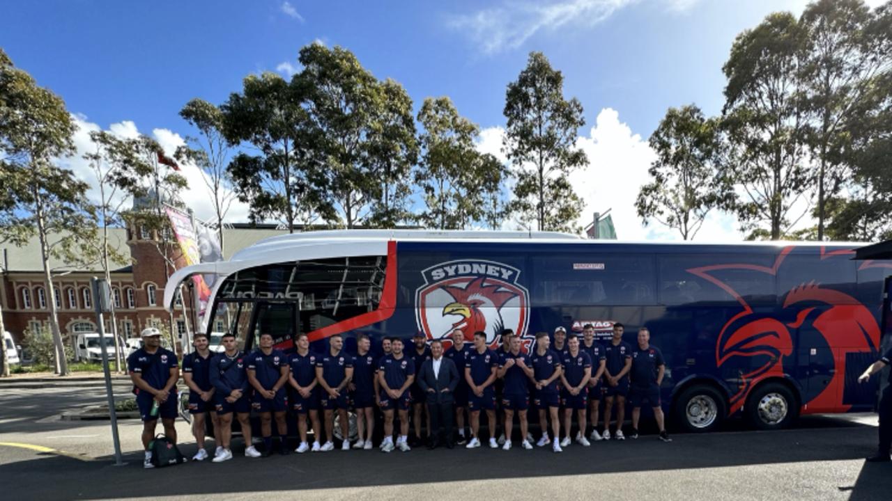 Nick Politis always makes sure the Roosters never go without anything, even buying a new luxury bus to transport the players in comfort.