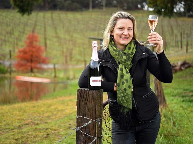 Deviation Road winemaker Kate Laurie. Photo: Tom Huntey