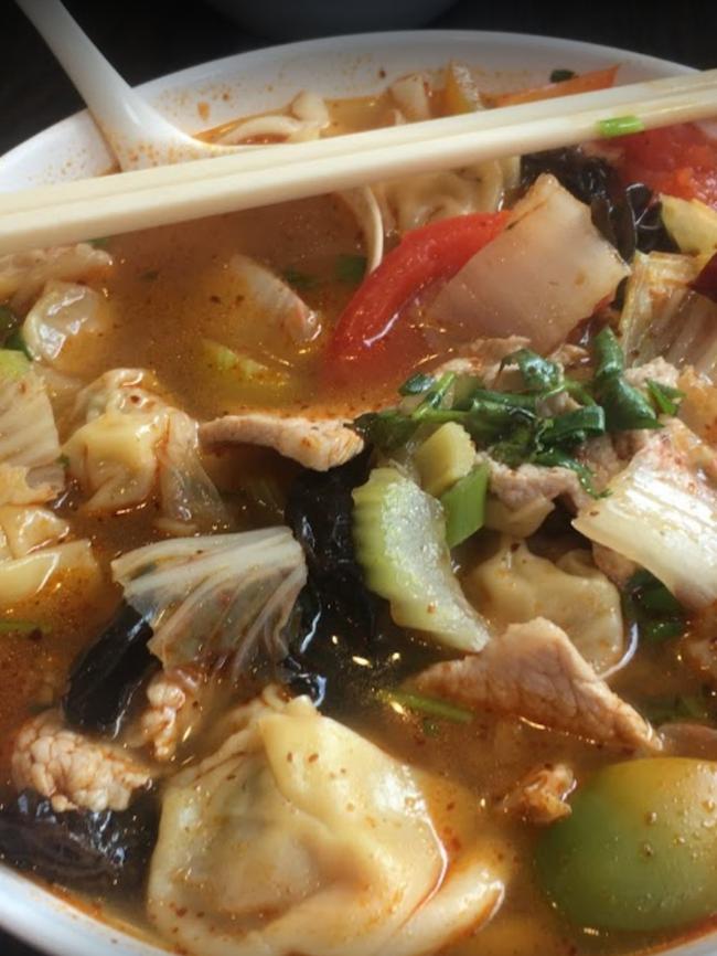 The food spot also serves up a variety of northern Chinese soups. Picture: Instagram