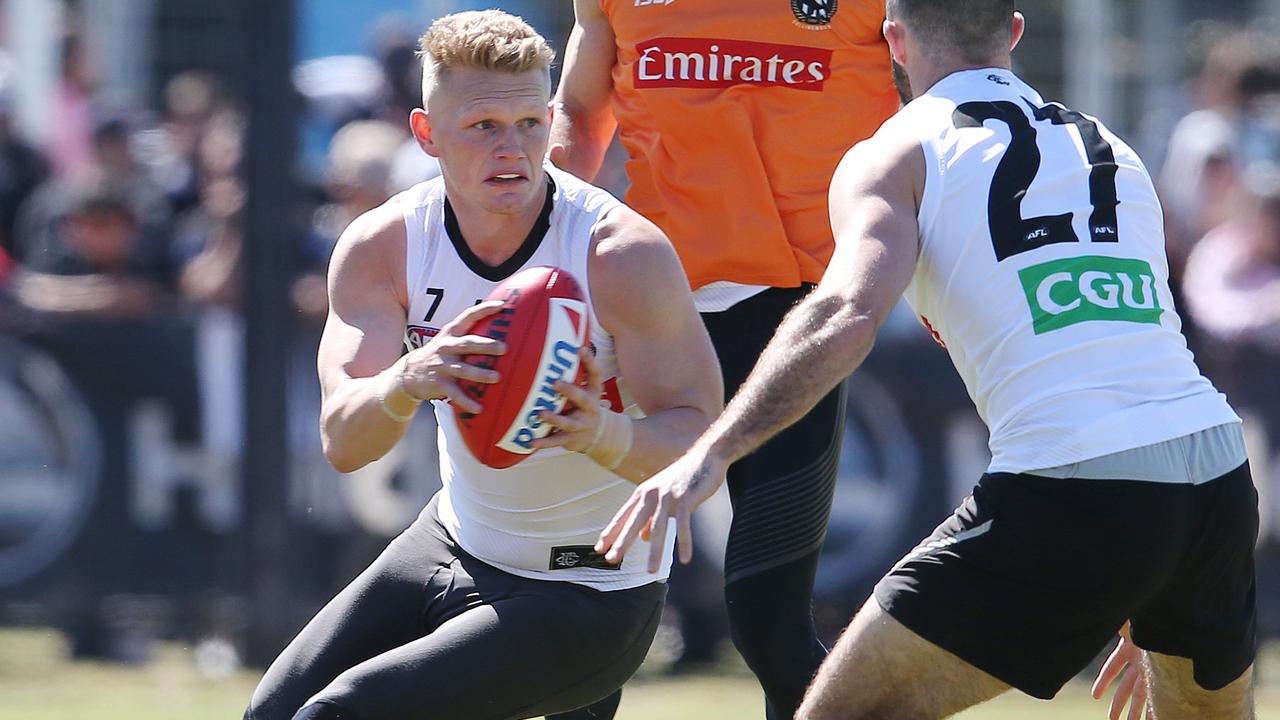 Adam Treloar could break into the top echelon of SuperCoach scorers. Picture: Michael Klein