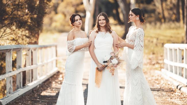 Desert Moon Bridal wedding dresses, a new boutique wedding and formal dress brand at Emerald.
