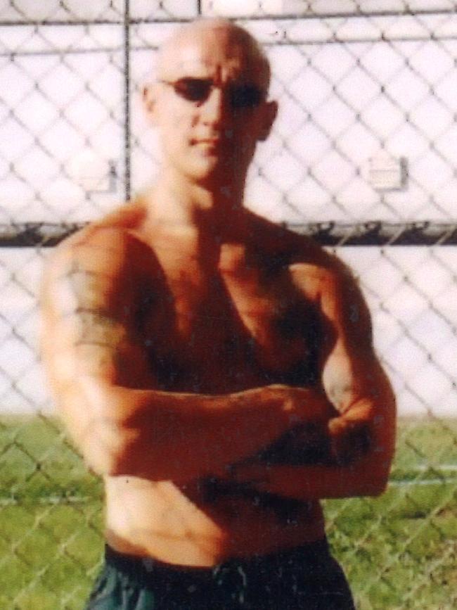 Gavin Preston pictured in Barwon Prison.