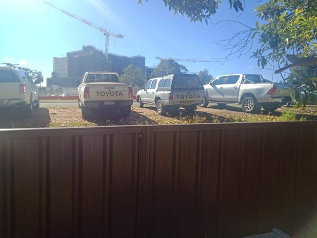 Hospital workers in Campbelltown are being forced to fill suburban streets so they don’t have to pay up to $1,000 per year to park at work. Picture: Supplied