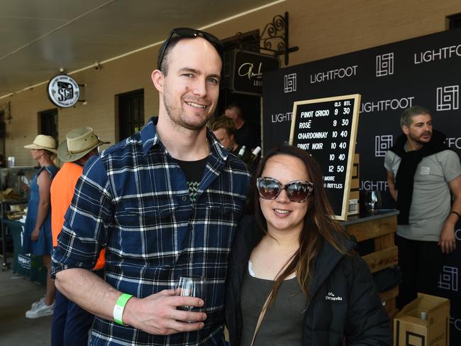 Tinamba Food and Wine Festival — Trevor and Narelle. Picture: David Smith