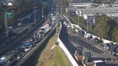 Motorists are facing major delays on the Centenary Hwy.