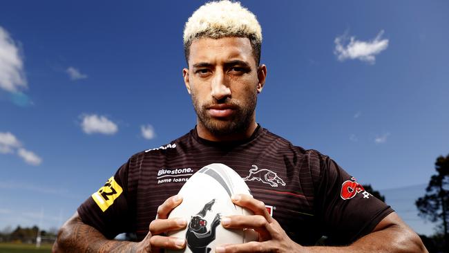 Viliame Kikau says he isn’t ready to let go of the Panthers. Picture: Jonathan Ng