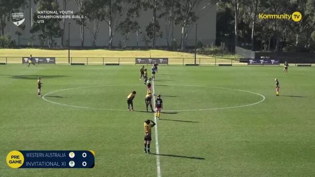 Replay: Western Australia v Invitational XI (15A) - Football Australia Girls National Youth Championships Day 1