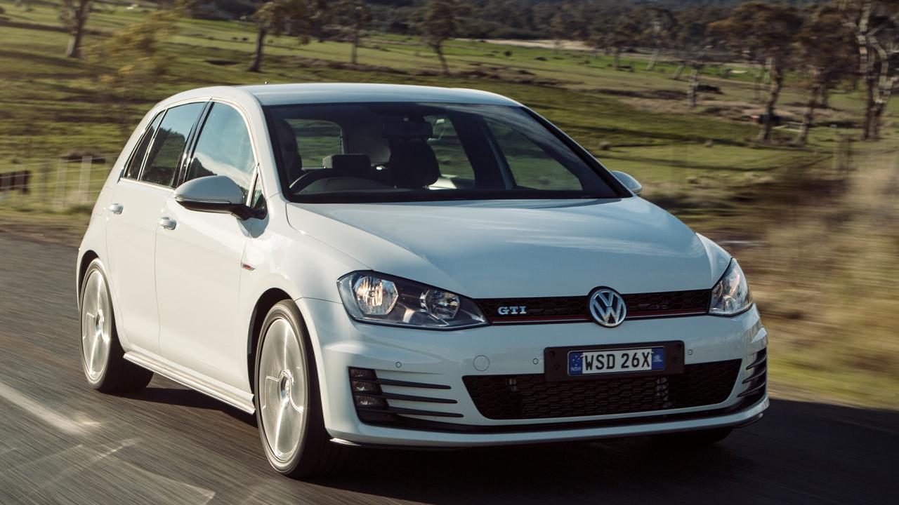Operator error? A driver may have misunderstood the “hold” function on a VW Golf GTI.