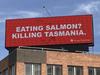 ‘Outrageous attack’: Premier slams anti-salmon billboards