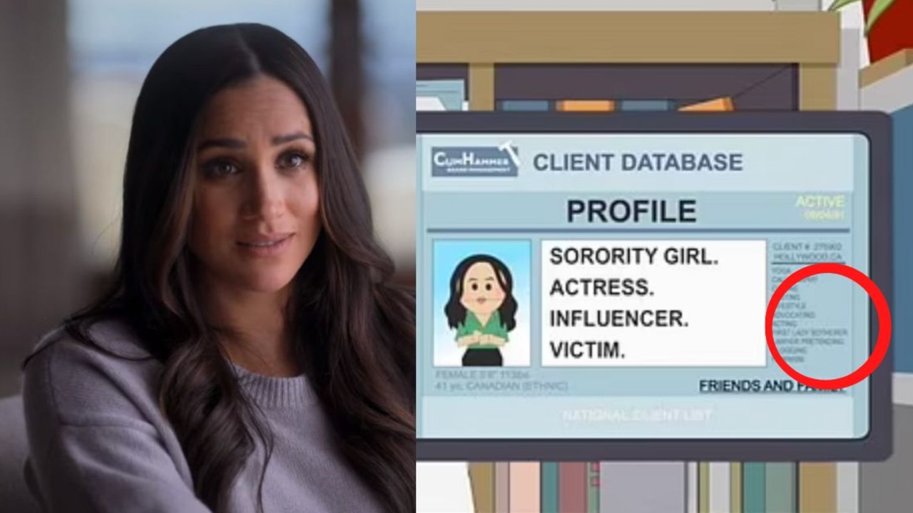 Meghan 'has been upset and overwhelmed by her depiction on South Park for  days' after irreverent US cartoon described Duchess as 'sorority girl,  actress, influencer, victim' in scathing episode - Daily Mail