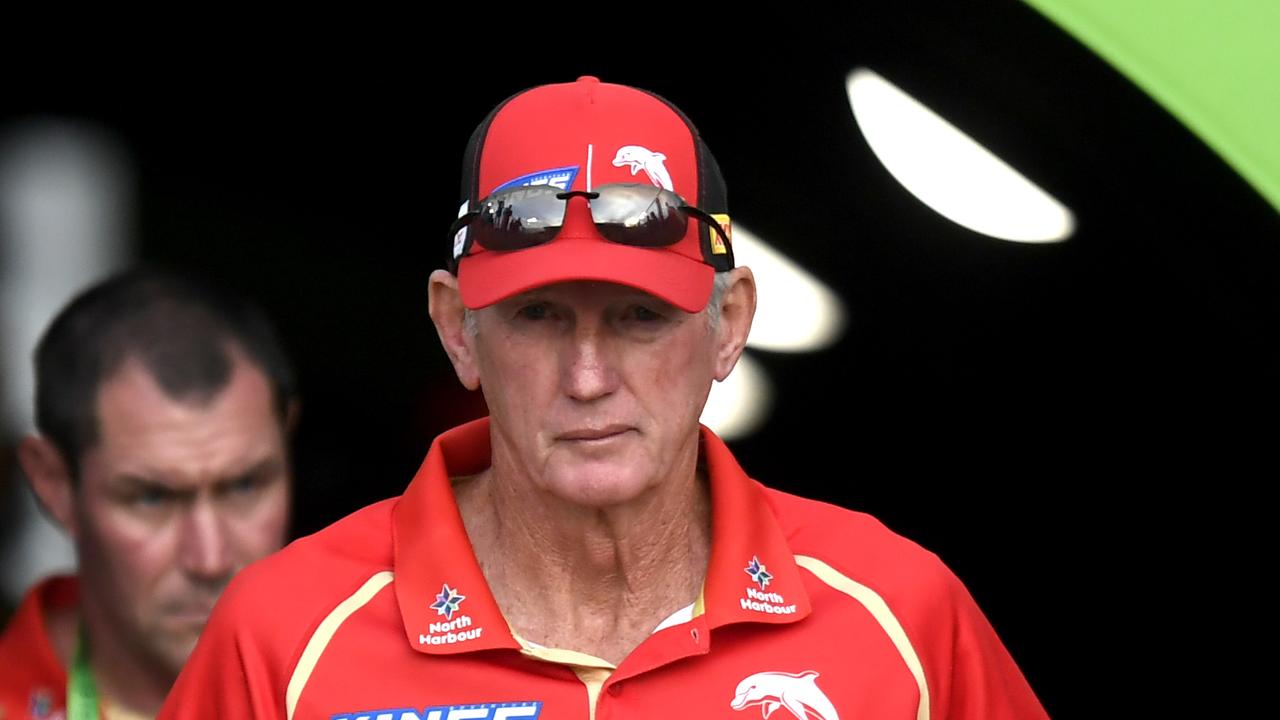 Wayne Bennett at Kayo Stadium. Picture: NRL Imagery