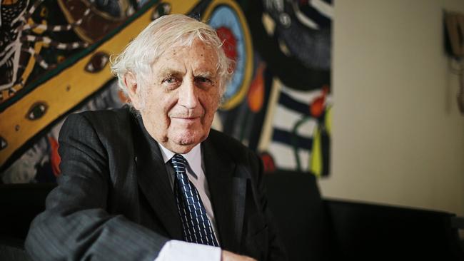 Historian Geoffrey Blainey. Picture: Mathew Farrell