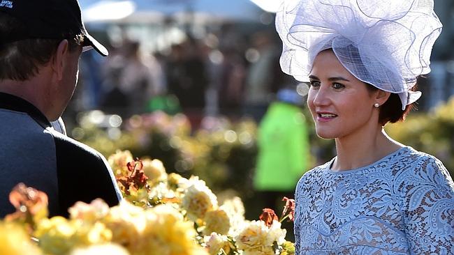 Michelle Payne leaving the track.