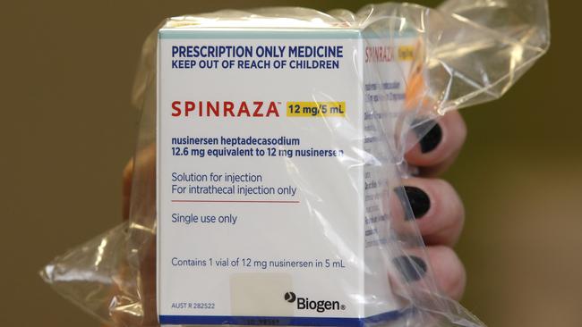 The government decided to subsidise the drug Spinraza in May, but only for patients 18 years old and younger. Picture: David Caird