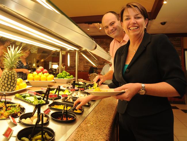 Anna Bligh, former premier of Queensland was seen at the Townsville Sizzler, as recently as 2010.