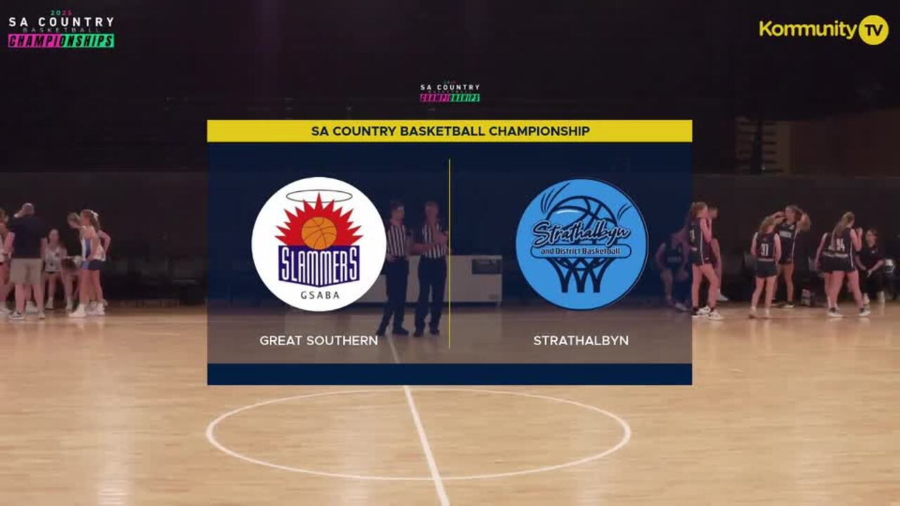 Replay: Great Southern v Strathalbyn (U18 Girls Div 1)—SA Junior Country Basketball Championships Day 1