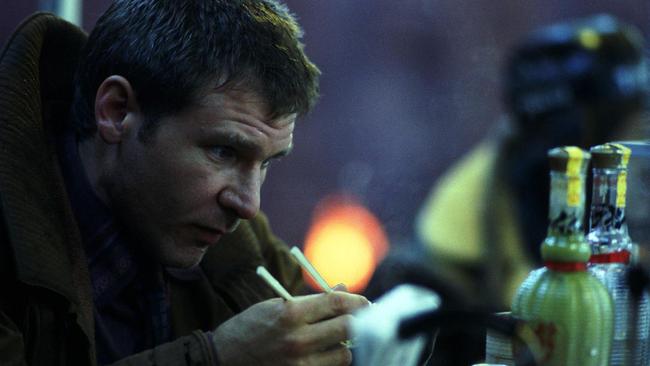 Back ... Harrison Ford in a scene from film Blade Runner. Picture: Supplied