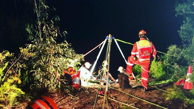 Coffs Harbour NSW SES Vertical Rescue teams were tasked by NSW Police Force and NSW Ambulance to search for a man missing in forests near Coffs Harbour in July.