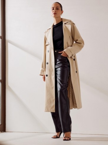 AERE Organic Cotton Trench. Picture: THE ICONIC.