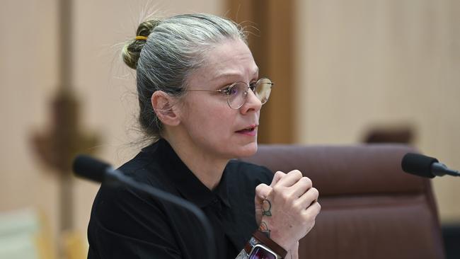 Millions of people are impacted by negative and “toxic” stigmas surrounding sex and disability, Ms Lee told a public hearing in Canberra. Picture: Martin Ollman/NCA NewsWire.