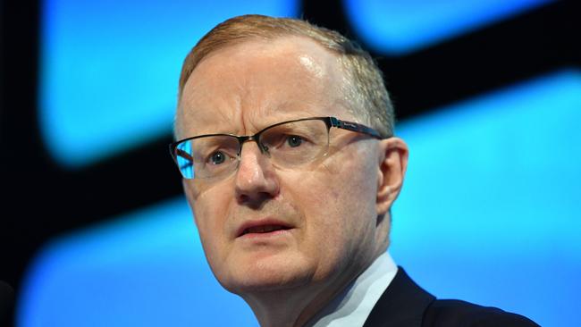 Reserve Bank governor Philip Lowe. Picture: AAP