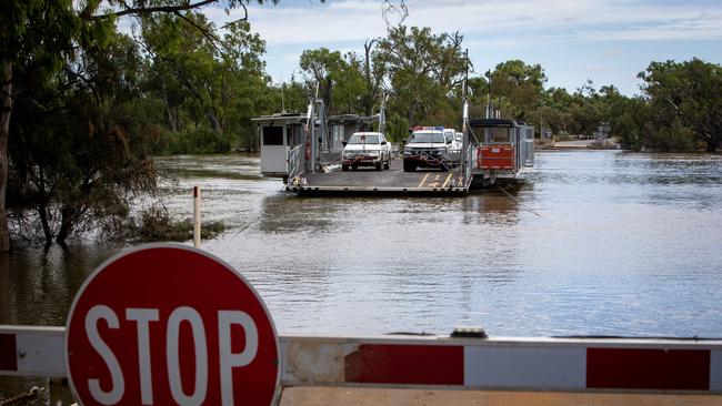 Traffic has now returned to the Lyrup Ferry crossing. Picture: Emma Brasier