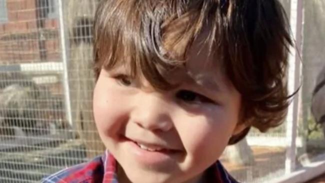 A grieving dad mourning the loss of his little boy who tragically drowned in a neighbour's backyard pool has issued an emotional plea for people to maintain pool fences and learn CPR. Picture: 9 News