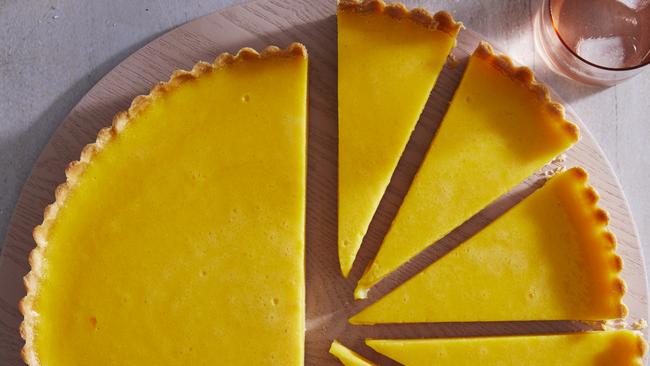 Lemon tart. Picture: Guy Bailey