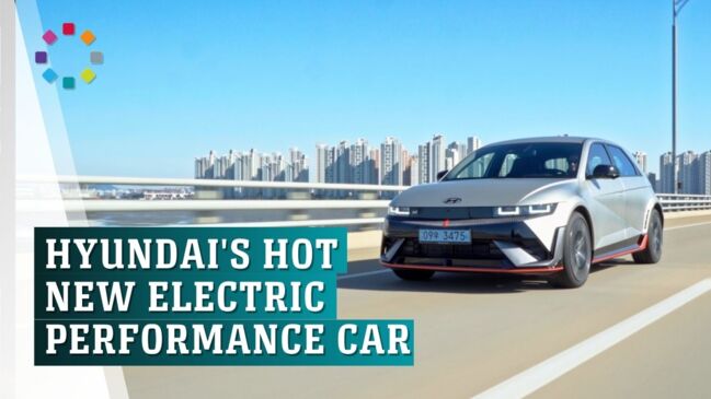 Hyundai's new electric performance car tested