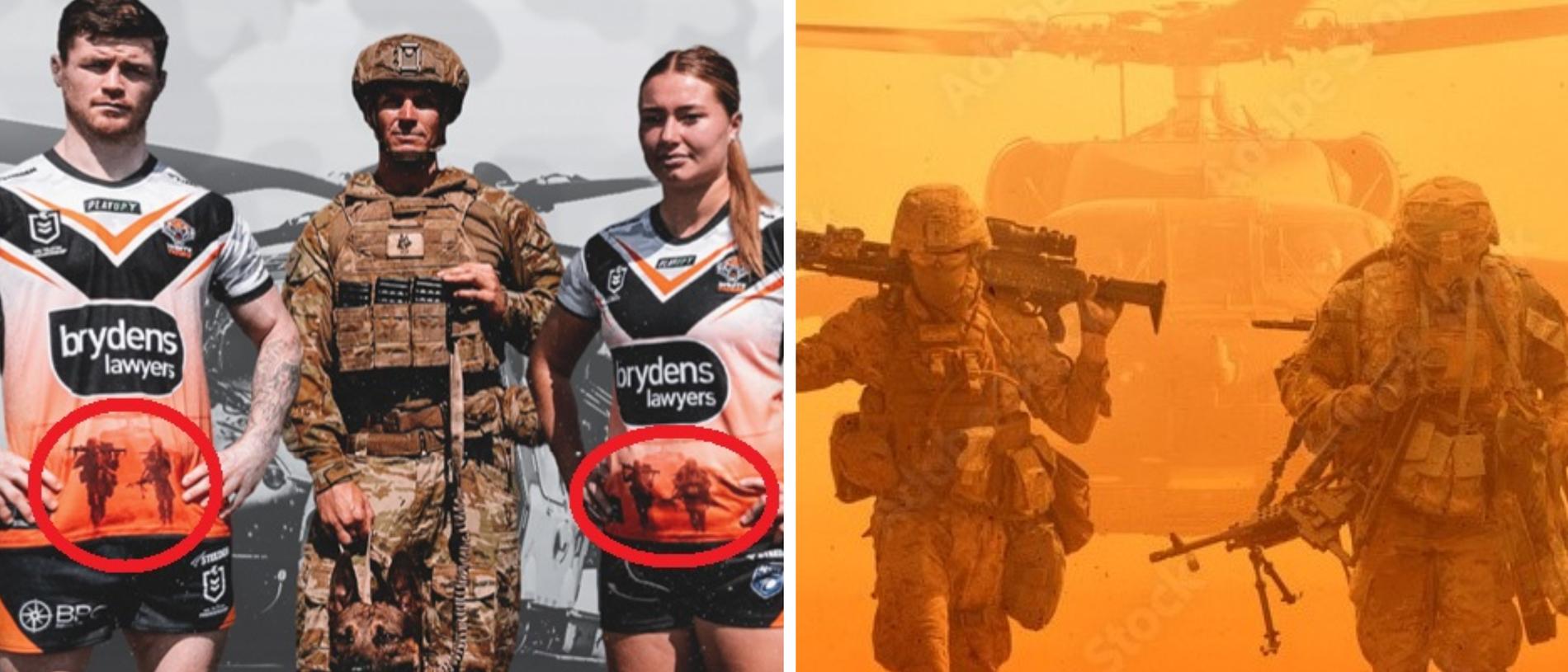 NRL 2023: Wests Tigers Anzac Day jersey reveal, design changed