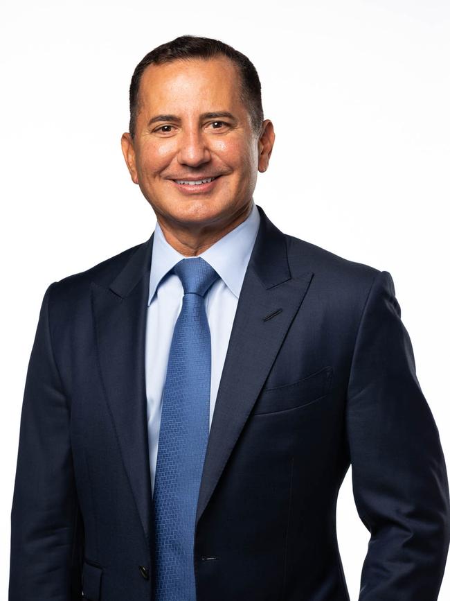 George Frazis, BOQ Managing Director and Chief Executive Officer.