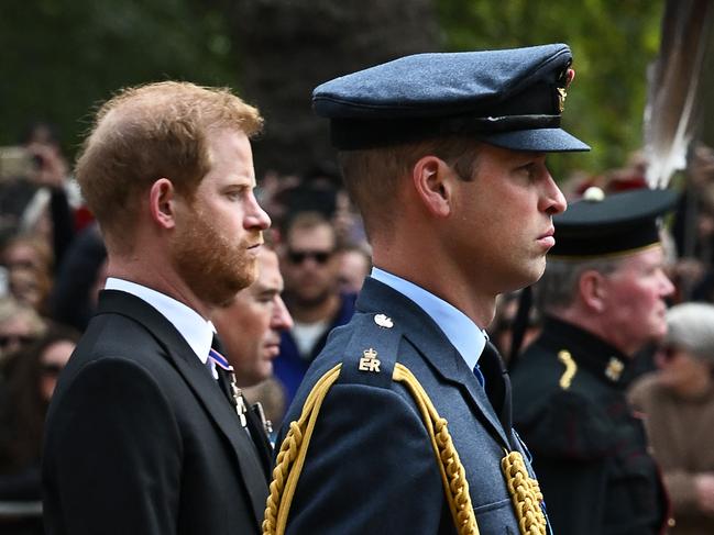 Prince William is reportedly resisting any moves to invite Prince Harry to the coronation. Picture: AFP