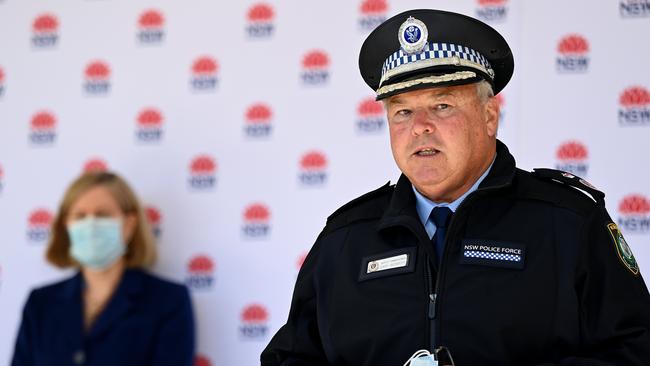 NSW Police Deputy Commissioner Gary Worboys said police had seen a rise in the public reporting people breaching health orders Picture: NCA NewsWire/Bianca De Marchi