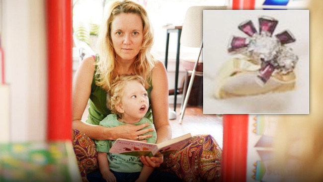 Ina Mills had a $9000 diamond ring stolen from her home at Newport by a conwoman who wanted to buy it. The ring sale was going to fund an expensive medical procedure for her son Roki, who has cerebral palsy. Rokipic.