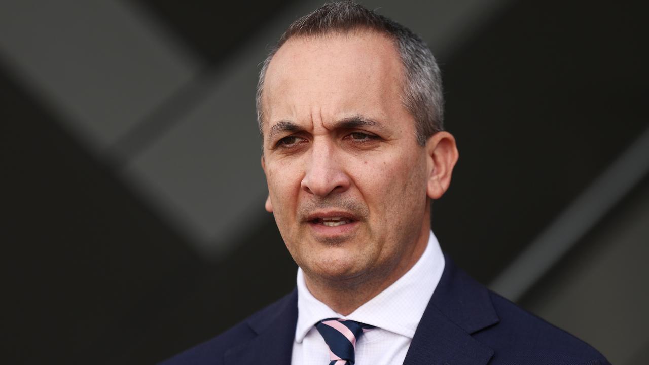 NRL CEO Andrew Abdo won’t rule out a lifetime ban. (Photo by Matt King/Getty Images)