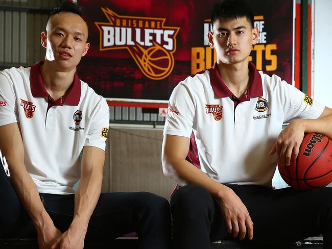 Brisbane Bullets Add Shanghai Sharks Forwards Wang Tong And Yan Peng To List The Courier Mail