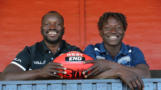 Brothers Emmanuel and Robert Irra. Picture: Tait Schmaal