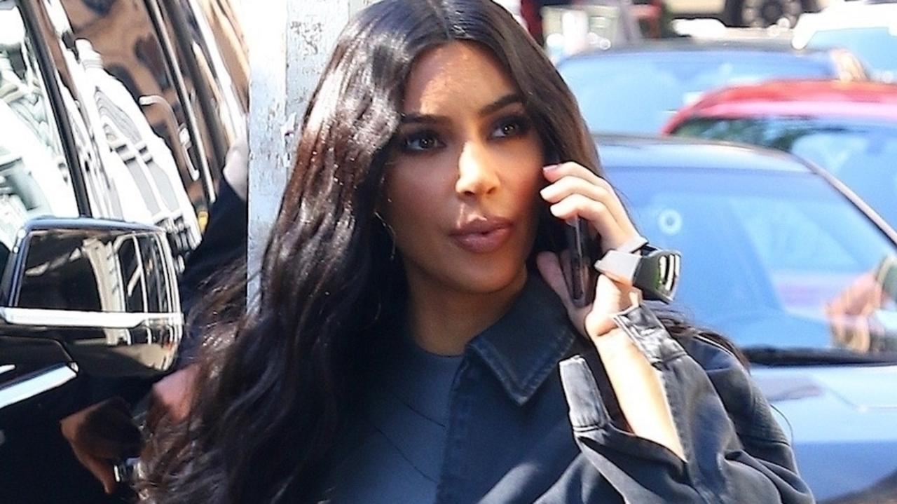 Kim Kardashian turns heads in NY wearing skin-tight rubber catsuit ...
