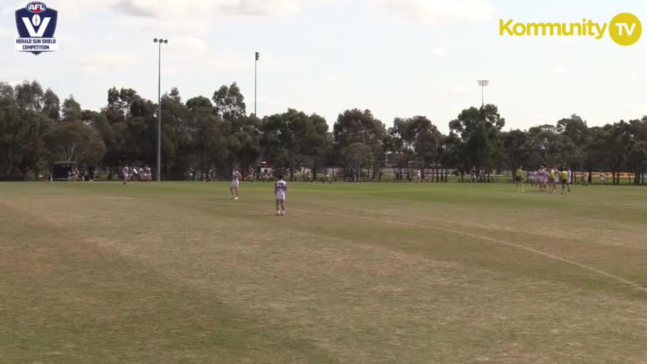 Replay: Donvale Christian College v Newhaven College - Herald Sun Shield Division 2 senior boys Pool A