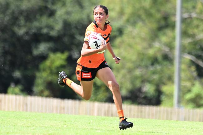 Tigers player Charlize Duncan. Picture, John Gass