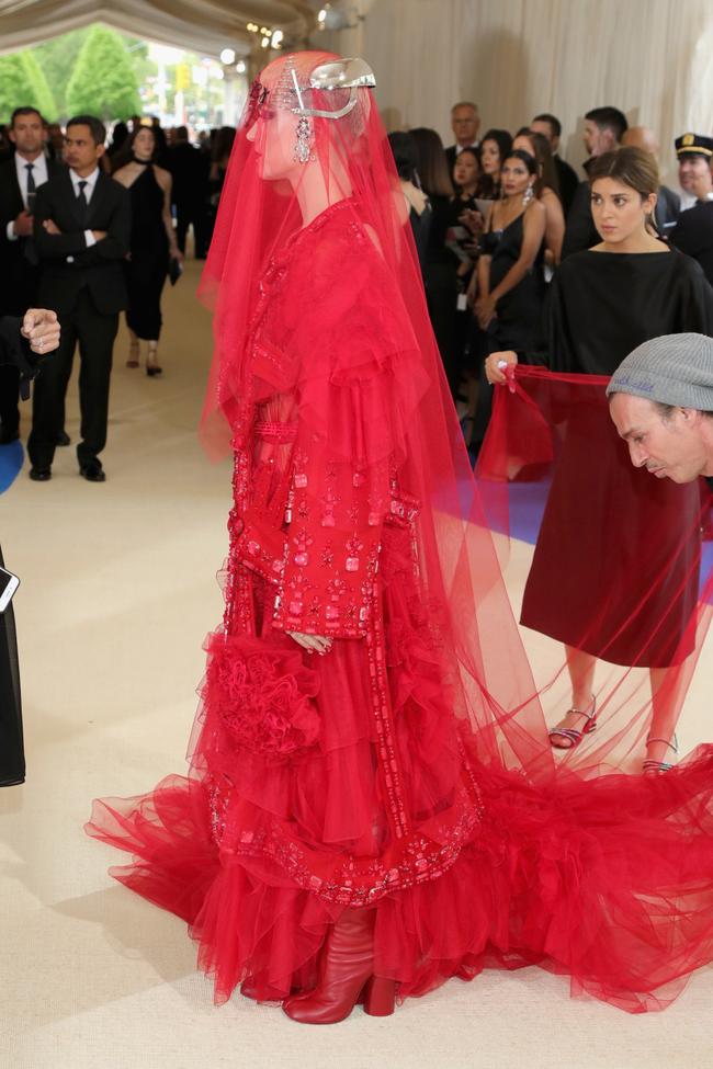 Katy Perry wears Maison Margiela at the 2017 Met Gala.