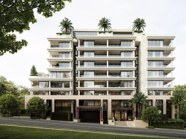 Concept image of exterior One Earl Lane, Toowong Photo: Supplied