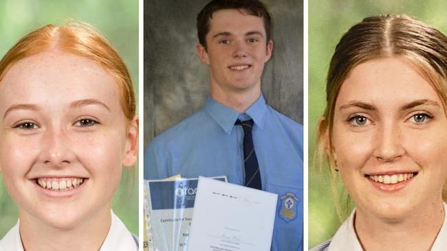 Roscoe Wilsch, Naomi Speed and Bridget Coyne from St Patrick’s College performed extremely well in 2021 and landed top marks.