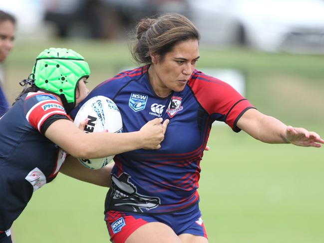 Sarina Tuuga-Stevenson brings plenty of skills from rugby union. Photo: Warren Gannon Photography