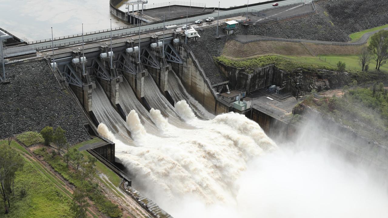 Wivenhoe Dam. Picture: Liam Kidston