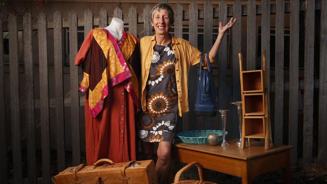 Lyn Wallace chair of Soho Arts ahead of the Soho Arts ReUse Night Market in South Hobart.  Picture: Nikki Davis-Jones