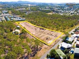 A partially completed development at 33 Bradford Rd will go to auction next month. Picture: Ray White