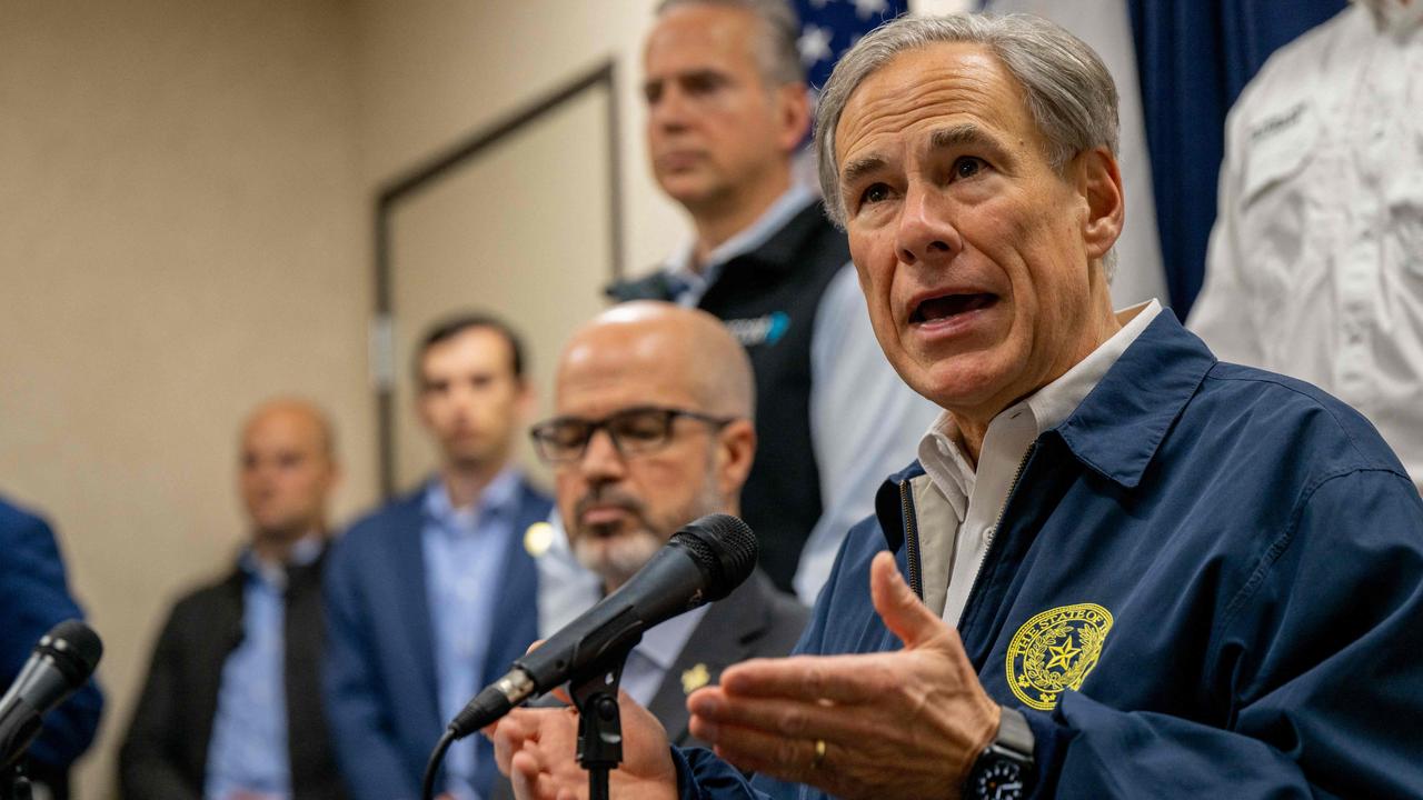 The Biden administration has sued over the Texas law, recently signed by Texas Governor Greg Abbott, that allows state and local law enforcement to arrest illegal immigrants. Picture: Brandon Bell/Getty Images via AFP.