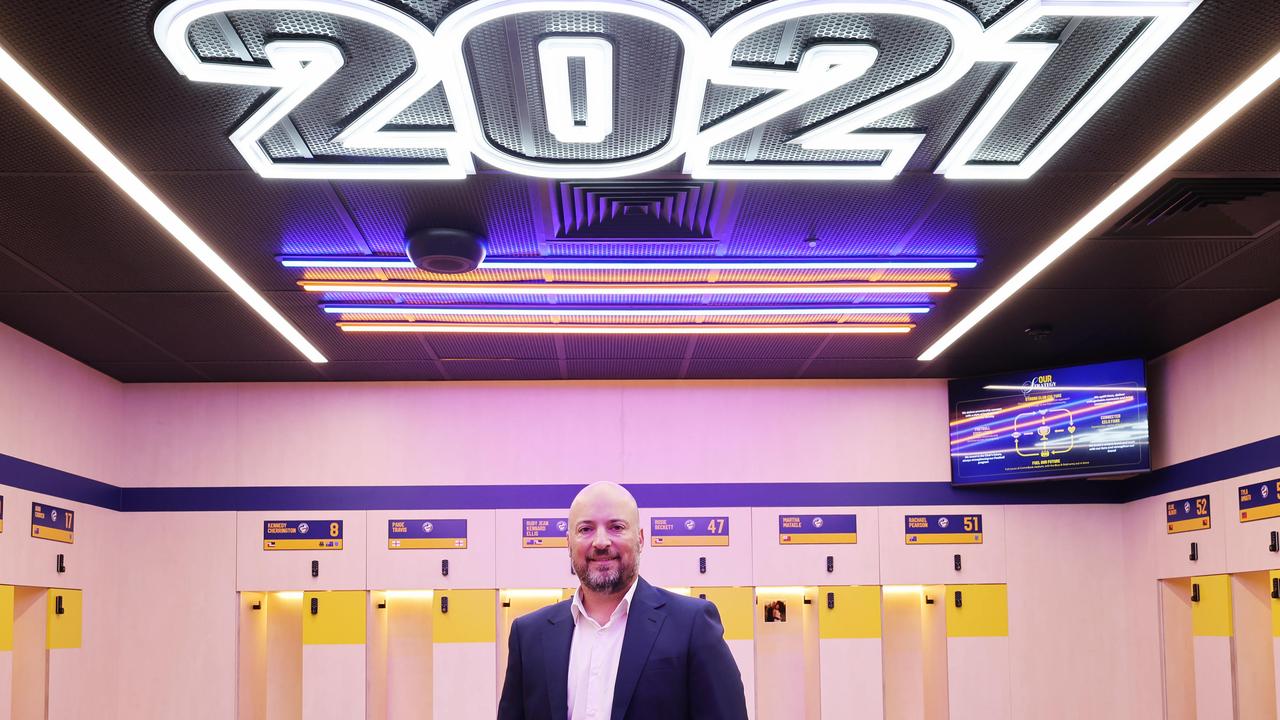 The precinct is decked out with NRLW and NRL facilities. Picture: Rohan Kelly